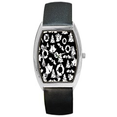  Card Christmas Decembera Barrel Style Metal Watch