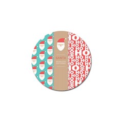  Christmas Claus Continuous Golf Ball Marker (10 Pack) by artworkshop