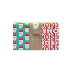  Christmas Claus Continuous Cosmetic Bag (xs)