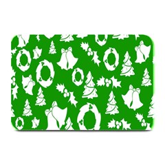 Green  Background Card Christmas  Plate Mats