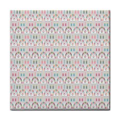 Seamless-pattern Face Towel by nateshop