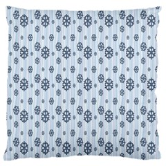 Snowflakes-seamless Standard Flano Cushion Case (two Sides) by nateshop