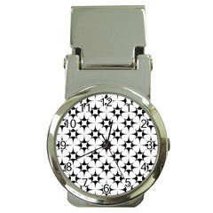 Star-white Triangle Money Clip Watches