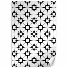 Star-white Triangle Canvas 20  x 30 