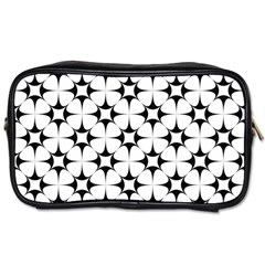 Star-white Triangle Toiletries Bag (Two Sides)