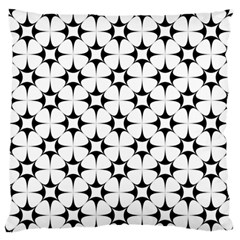 Star-white Triangle Standard Flano Cushion Case (two Sides) by nateshop