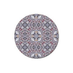 Triangle-mandala Magnet 3  (round) by nateshop