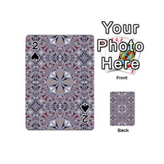 Triangle-mandala Playing Cards 54 Designs (mini) by nateshop