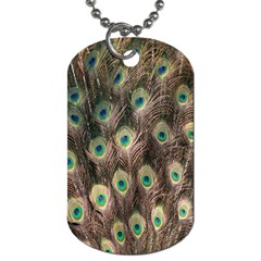 Bird-peacock Dog Tag (two Sides)