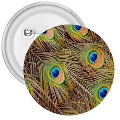Peacock-bird 3  Buttons