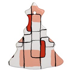 Abstract Seamless Pattern Art Ornament (christmas Tree) 