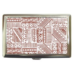 Tribal Pattern Vintage Texture Cigarette Money Case