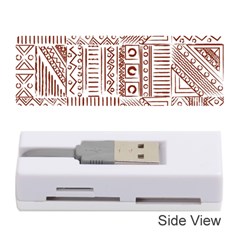 Tribal Pattern Vintage Texture Memory Card Reader (stick)