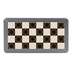 Illustration Checkered Pattern Decoration Memory Card Reader (mini)