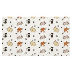 Cat Kitten Design Pattern Banner And Sign 7  X 4 