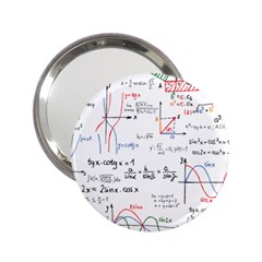 Math Formula Pattern 2 25  Handbag Mirrors by Sapixe