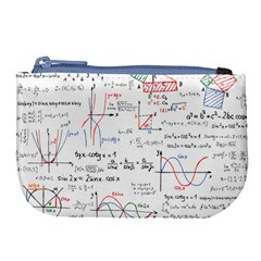 Math Formula Pattern Large Coin Purse