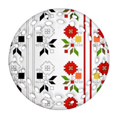 Vectors Bulgarian Folk Art Folk Art Ornament (round Filigree)