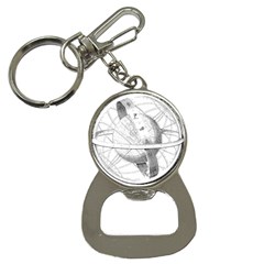 Constellations Celestial Moon Earth Bottle Opener Key Chain by Sapixe