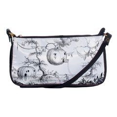 Vectors Fantasy Fairy Tale Sketch Shoulder Clutch Bag