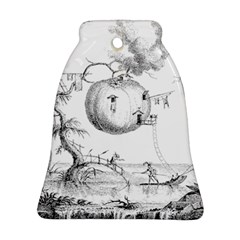 Vectors Fantasy Fairy Tale Sketch Bell Ornament (two Sides)