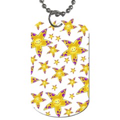 Isolated Transparent Starfish Dog Tag (one Side) by Sapixe
