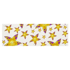 Isolated Transparent Starfish Banner And Sign 6  X 2 