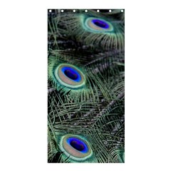 Plumage Peacock Feather Colorful Shower Curtain 36  X 72  (stall)  by Sapixe