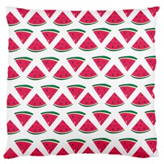 Illustration Watermelon Fruit-food Melon Large Cushion Case (two Sides)