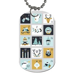 Advent Calendar Dog Tag (one Side) by Sapixe