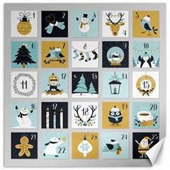 Advent Calendar Canvas 16  X 16  by Sapixe