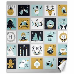 Advent Calendar Canvas 20  X 24  by Sapixe