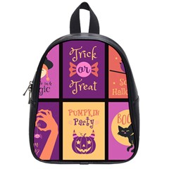 Halloween Cute Cartoon School Bag (small) by Sapixe