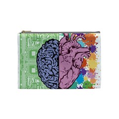 Brain Heart Balance Cosmetic Bag (medium)