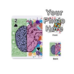 Brain Heart Balance Playing Cards 54 Designs (mini)