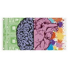 Brain Heart Balance Banner And Sign 4  X 2 