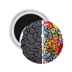 Brain Mind Psychology Idea Hearts 2 25  Magnets