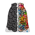 Brain Mind Psychology Idea Hearts Bell Ornament (Two Sides) Front