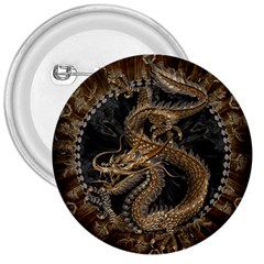 Dragon Pentagram 3  Buttons by Sapixe