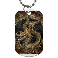 Dragon Pentagram Dog Tag (two Sides) by Sapixe