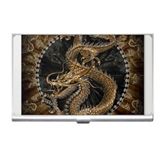 Dragon Pentagram Business Card Holder by Sapixe