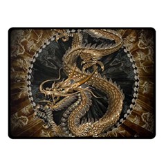 Dragon Pentagram Fleece Blanket (small)