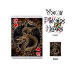 Dragon Pentagram Playing Cards 54 Designs (Mini) Front - Heart10