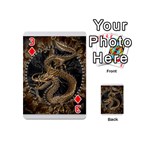 Dragon Pentagram Playing Cards 54 Designs (Mini) Front - Diamond3