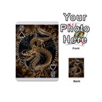 Dragon Pentagram Playing Cards 54 Designs (Mini) Front - Spade5