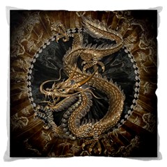 Dragon Pentagram Large Cushion Case (two Sides) by Sapixe