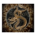 Dragon Pentagram Double Sided Flano Blanket (Small)  50 x40  Blanket Front