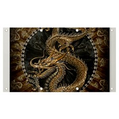 Dragon Pentagram Banner And Sign 7  X 4 