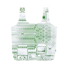 Circuit Board Full Print Recycle Bag (m)