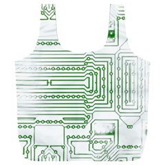 Circuit Board Full Print Recycle Bag (xxxl)